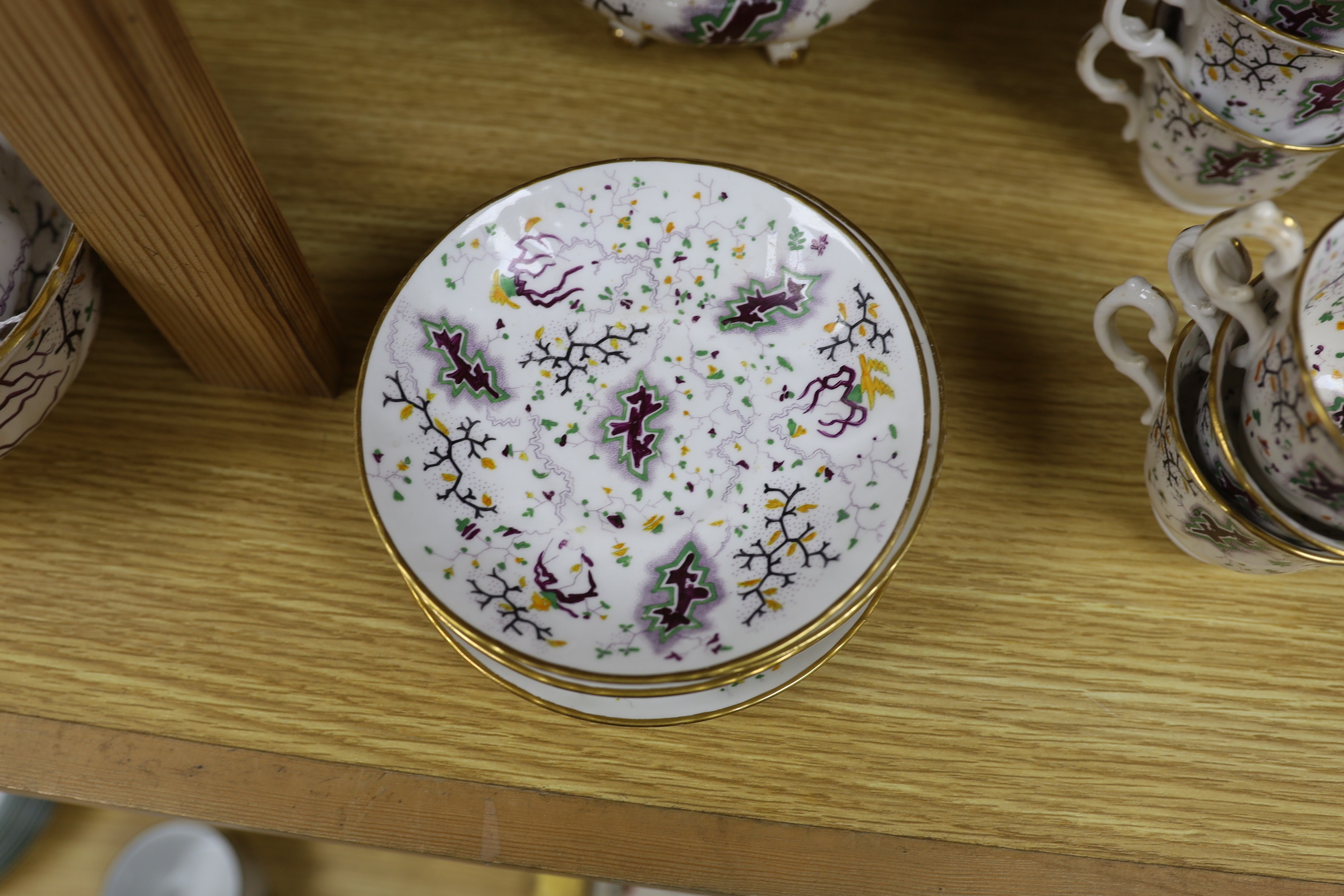 A Victorian teaset